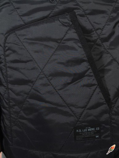 LEE bezrekawnik BLCK brown REVERSIBLE GILET S r36