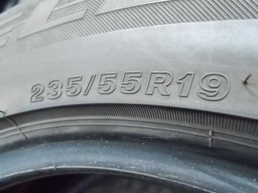 2x BRIDGESTONE Dueler H/P SPORT 235/55R19 7mm NOWA