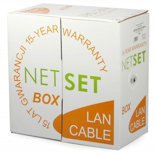 NETSET BOX U/UTP PE 5e черный кабель, витая пара 305