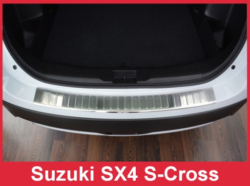 SUZUKI SX4 S-CROSS Накладка на задний бампер