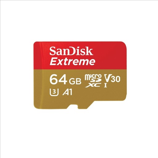 КАРТА SANDISK EXTREME MICRO 64 ГБ V30 U3 A1 100 МБ/с