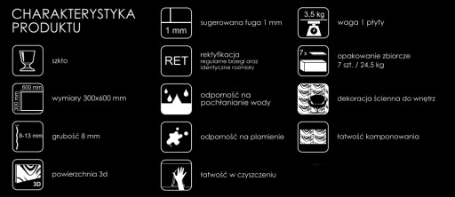 TOP WAVE Красная стеклянная плитка 3D панели плитки