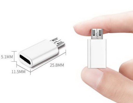 Адаптер Адаптер-конвертер типа C «папа» Micro Usb / USB-A «мама»