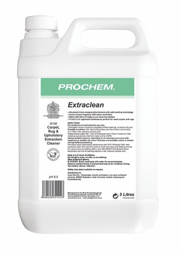 Чистка Prochem B106 5L, отжим шерсти DT5