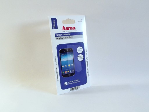 ЗАЩИТНАЯ ФОЛЬГА HAMA ДЛЯ SAMSUNG GALAXY S4 MINI (124)