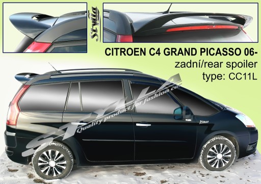 Спойлер спойлер на Citroen C4 Grand Picasso 2006--