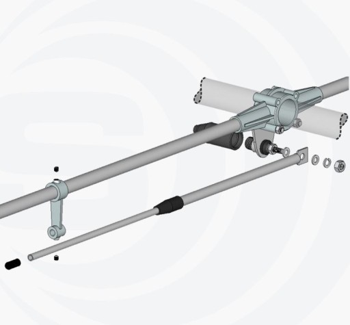 SIRIO SD-27 DIPOLE 1/2-волновая базовая антенна CB/10 м