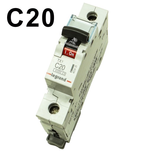 LEGRAND Wyłącznik nadprądowy TX3 1P C40A 403438