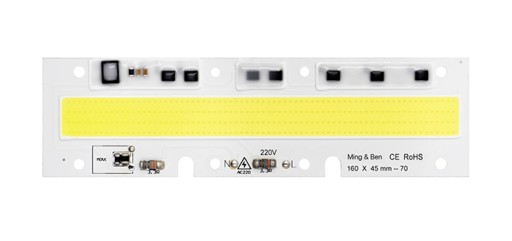 COB LED 70Вт теплый белый 220В