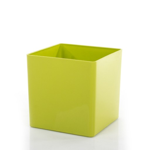 CUBO kwadratowa donica 31x31/31 cm zielone donice