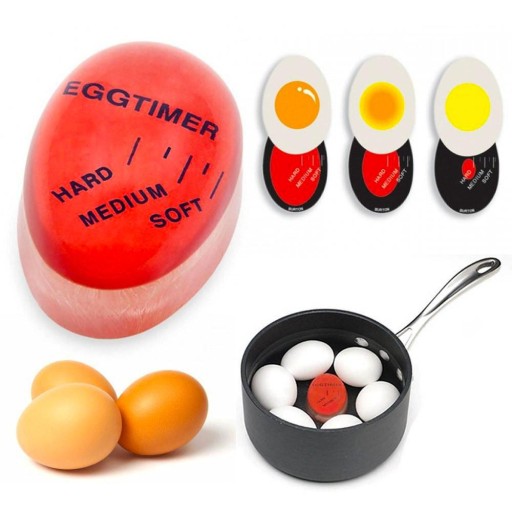 КУХОННЫЙ ТАЙМЕР для приготовления яиц меняет цвет EGG TIMER