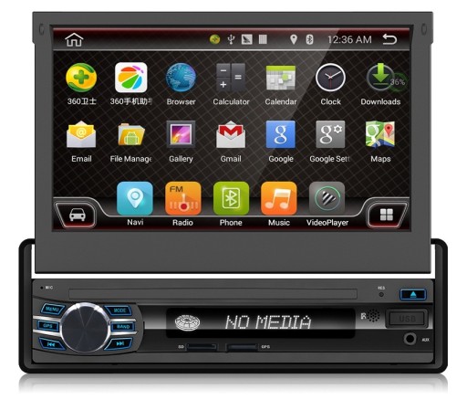 Универсальное радио 1din Android WiFi GPS БЕСПЛАТНО