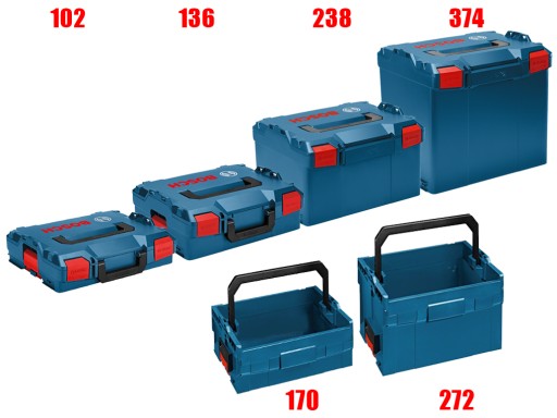 Транспортная тележка BOSCH CADDY - чемодан L-BOXX