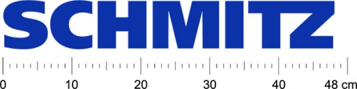 Наклейка SCHMITZ, наклейки на полуприцеп 48 см.