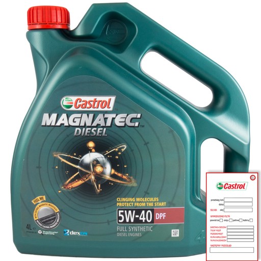 CASTROL CASTROL OIL 5W40 4L MAGNATEC DPF / C3 / SN/CF / 9.55535-S2 / WSS M