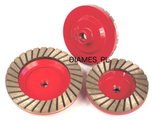 FREZ PŁASKI GŁOWICA SZLIFUJĄCA 125MM M14 GRANIT
