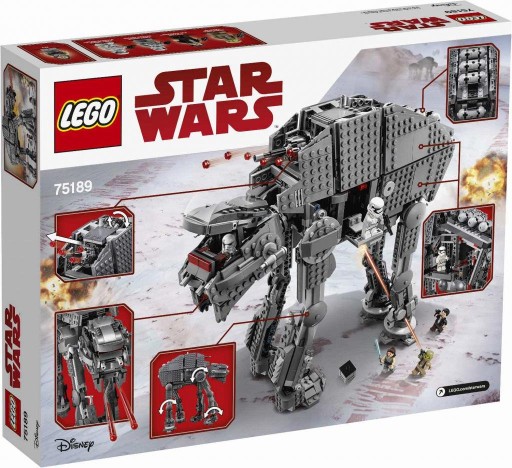 Lego 75189 @@@ ТЯЖЕЛЫЙ Штурмовой шагоход @@@ Star Wars