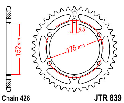 ПРИВОДИЛ ЗВЕЗДОЧКИ YAMAHA DT 125 DT125 R