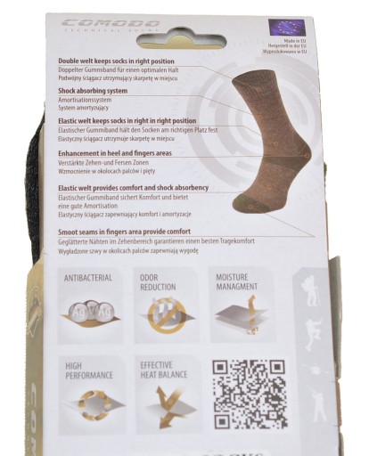 TREKKINGOWE Techniczne BAMBUSOWE oddychające 39-42