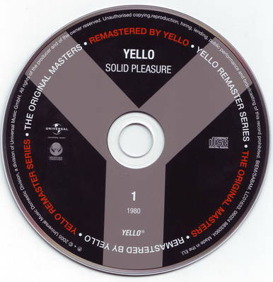 Yello - Solid Pleasure - Бонусный компакт-диск серии Remaster Series