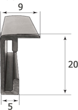 RAMA ALUMINIOWA SREBRNA A1 59,4x84,1 RAMKA 59,4x84
