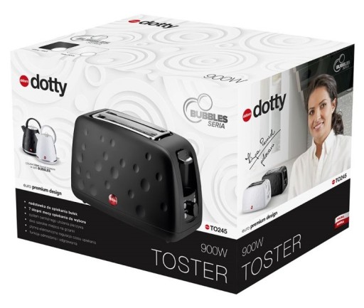 Opiekacz toster TO245 rozmrażanie 900W tosty bułki