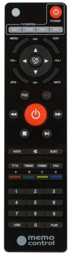 MEMO REMOTE для WIWA h265 lite mini maxx MINI LED dvb-t2 тюнера и тюнера KORR