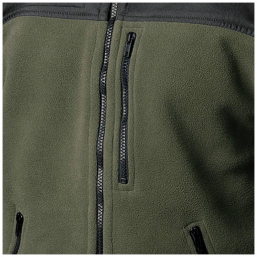 HELIKON CLASSIC ARMY Флисовая мужская толстовка оливково-зеленого/черного цвета S