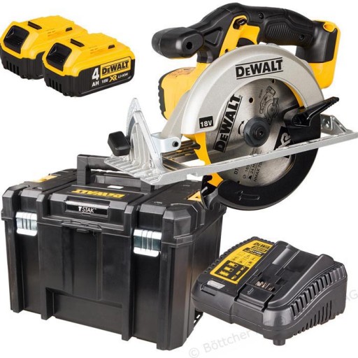 Пила циркулярная 18В 2х4Ач DeWALT DCS391M2 TSTAKVI