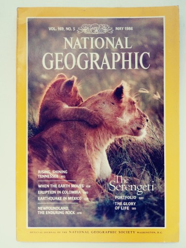 National 1Geographic, том 169, № 5, май 1986 г., ANG