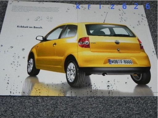 VW Volkswagen FOX Обновление 2008 г.