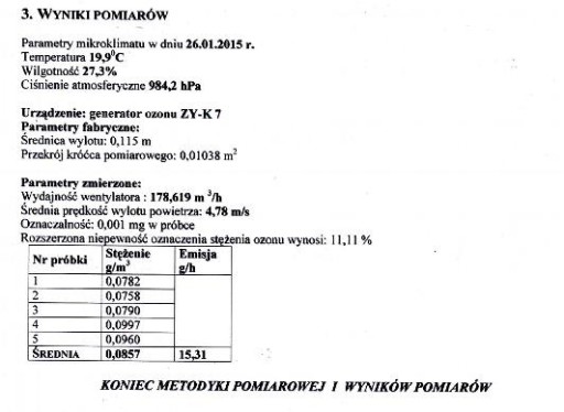 ПОЛЬСКИЙ ОЗОНАТОР ОЗОН-ГЕНЕРАТОР 14 г/ч++