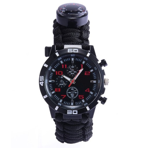 ЧАСЫ-БРАСЛЕТ 7в1 PARACORD FIRST COMPASS