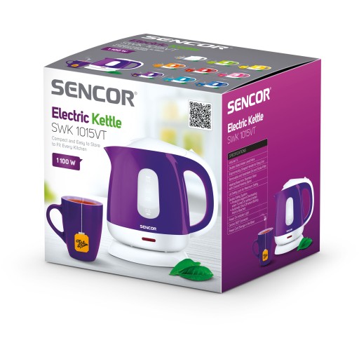 Электрический чайник Sencor SWK 1015VT фиолетовый 1л
