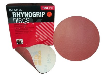 ДИСК НАЛИЧНОЙ БУМАГИ VELCRO 125мм INDASA RHYNOGRIP RED LINE P2000 50 шт.