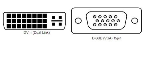 Переходник штекер DVI -I 24+5/гнездо VGA 15п (0327а