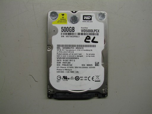 ЭЛЕКТРОНИКА ДЛЯ ДИСКА WESTERN DIGITAL WD5000LPCX