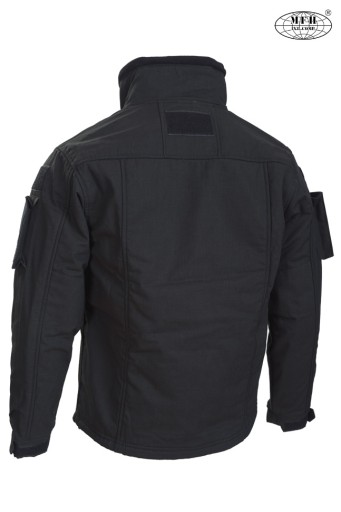 Тактическая ТОЛСТОВКА POLAR Windstopper MFH - Черный 3XL