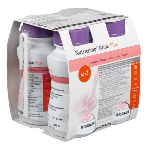 NutriComp Drink Plus 24 шт. смесь вкусов.