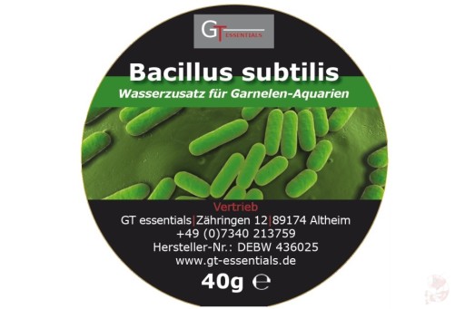 Образцы бактерий GT Bacillus Subtilis. 2 г электронных креветок