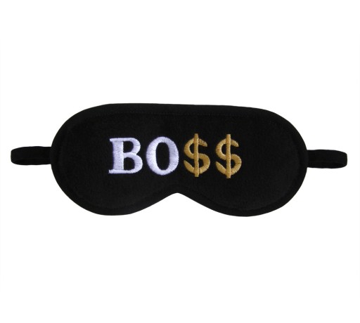 BOSS Повязка на глаза BO$$ Маска для сна ДОЛЛАРЫ