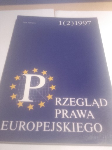 ОБЗОР ЕВРОПЕЙСКОГО ПРАВА 1997 г.