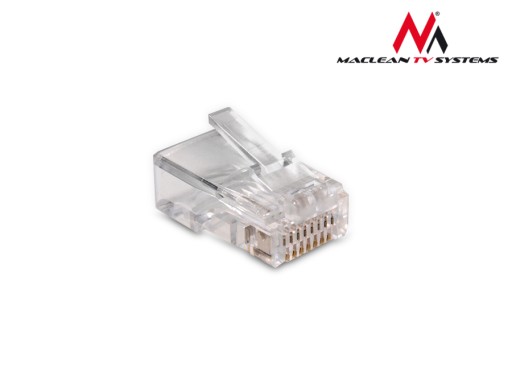 100x РАЗЪЕМ RJ-45, ЛИНИЯ, РАЗЪЕМЫ RJ45, КЛЕММЫ, 100 шт.