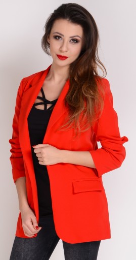 Итальянский пиджак Perfect Fit RED S/36