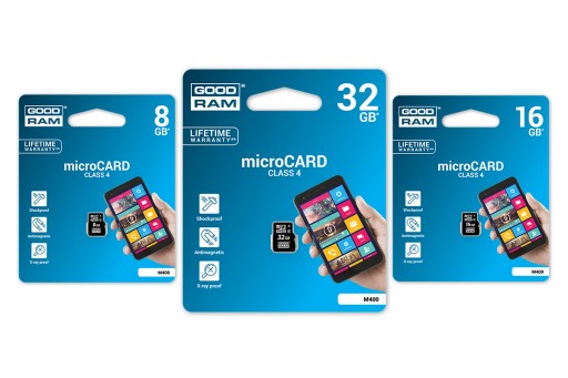 КАРТА ПАМЯТИ GOODRAM 8 ГБ MICRO SDHC + АДАПТЕР SD