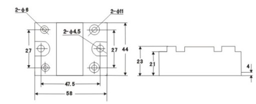 РЕЛЕ полупроводниковый контактор SSR 40A