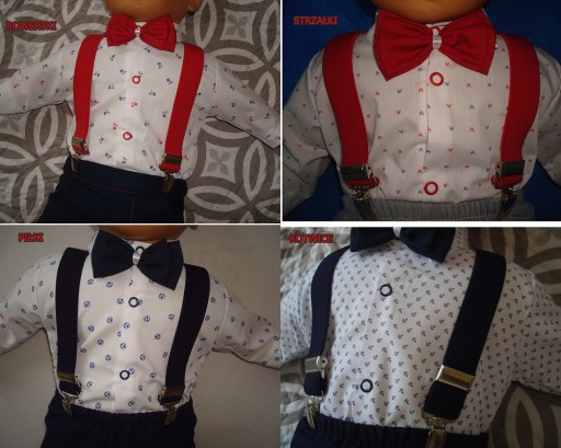 KOSZULOBODY DLA ELEGANTA KOSZULA BODY r.62 KOLORY
