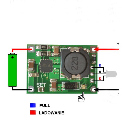 ЗАРЯДНОЕ УСТРОЙСТВО BMS 1S/2S 2A TP-5100 4,2В *8,4В