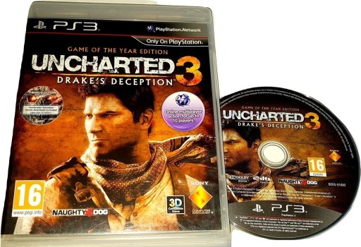 PS3 UNCHARTED 3 DRAKE'S DECEPTION ГОТИ