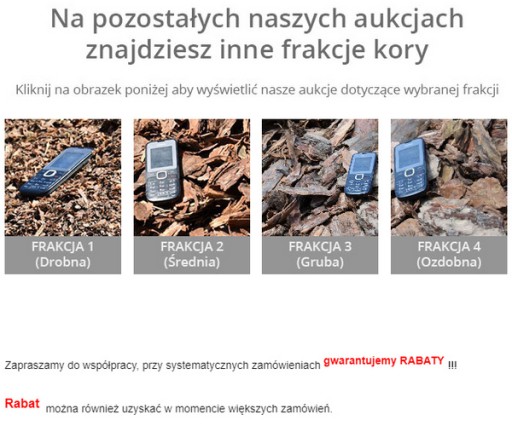 Толстая сосновая кора СОРТИРОВАННЫЙ ПОДДОН 36 x 80л